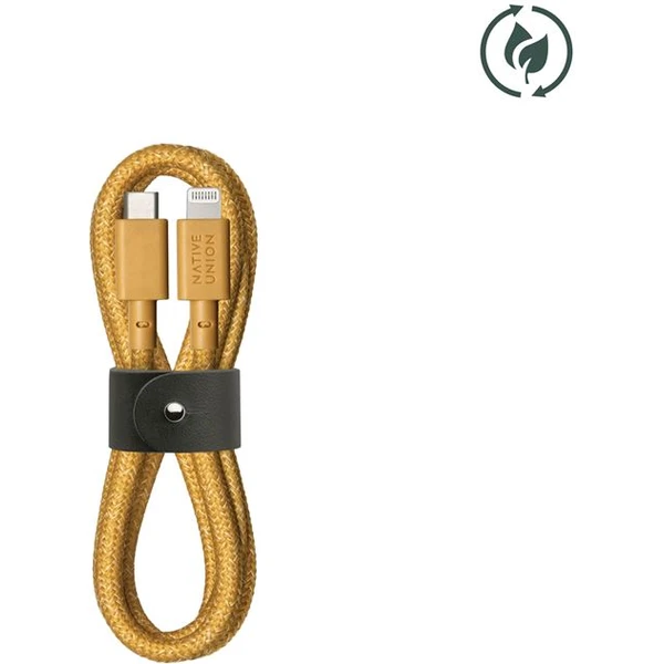 Native Union Belt Cable USB-C/Lightning nápajecí kabel 1,2m béžový - Kabely a redukce - Obrázek P2V3000K01
