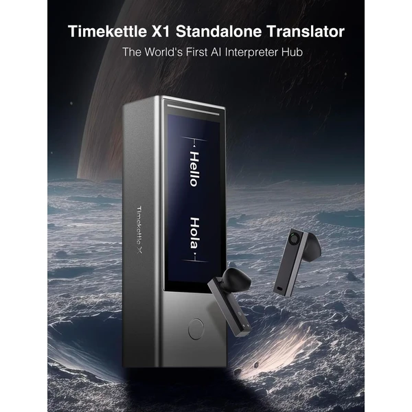 Timekettle X1 AI Chytrý překladač černý (Další) - Záznamová zařízení - Obrázek P2YI000K01