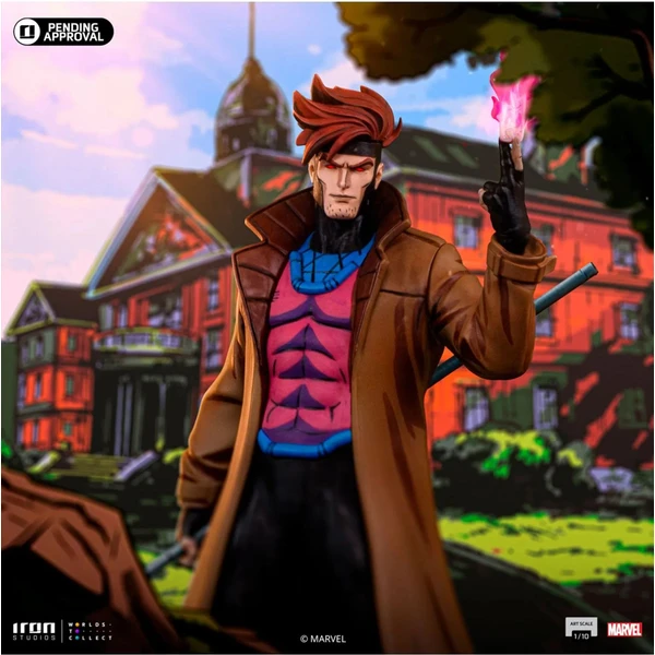 Soška Iron Studios Art Scale 1/10 Marvel: X-Men '97 - Gambit 23 cm - Sochy a sošky - Obrázek P2Z9000K01