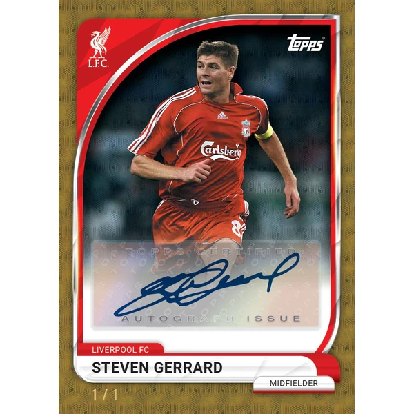 Fotbalové karty Topps 2025/26 Liverpool Collector Tin - Fotbalové karty - Obrázek P37M000K01
