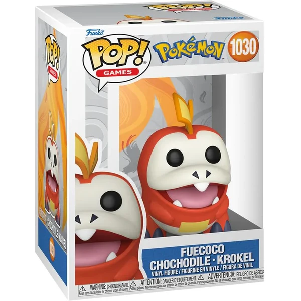 Funko POP! #1030 Games: Pokémon  - Fuecoco - Funko POP! - Obrázek P3DE000L01