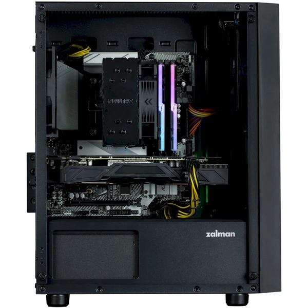 ZALMAN T3 PLUS černá - Počítačové skříně - Obrázek P3HA000N01