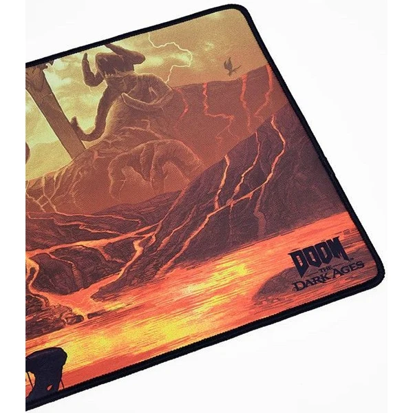 Herní podložka DOOM: The Dark Ages - Slayer‘s triumph XL - Podložky - Obrázek P3PE000O01