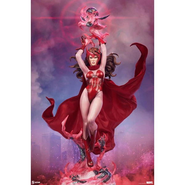Soška Sideshow Collectibles Marvel - Scarlet Witch (Limited Edition - Premium Format) - Sochy a sošky - Obrázek P3SO100501