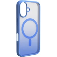 PURO Gradient kryt s MagSafe pro iPhone 16 modrý - Pouzdra