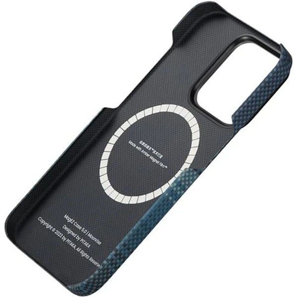 Pitaka MagEZ 5 kryt pro iPhone 15 Pro, modrá - Pouzdra - Obrázek P440000P01