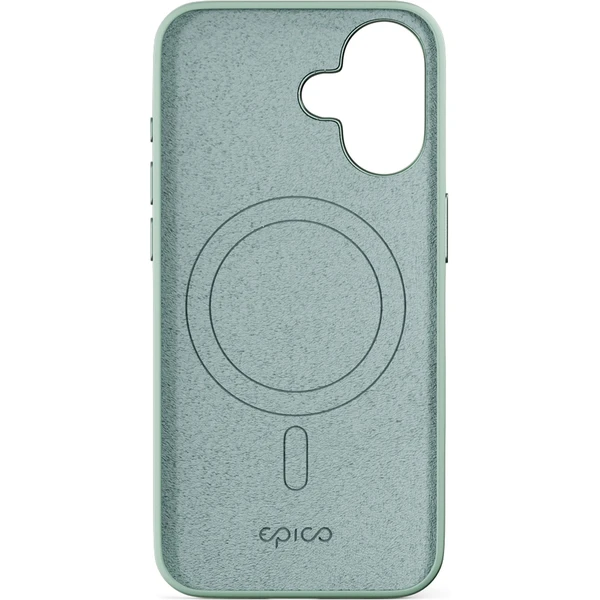 Epico Mag+ Silicone kryt pro iPhone 16 Plus mátově zelená - Pouzdra - Obrázek P46C000L01