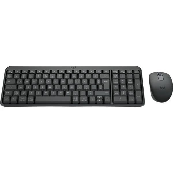 Logitech MK250 US set klávesnice a myši světle šedá - Klávesnicové sety - Obrázek P46F000K01