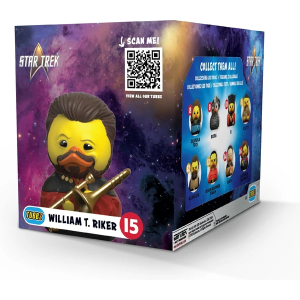 Tubbz kachnička Star Trek - William T. Riker - Figurky - Obrázek P4GE000L01
