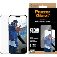 PanzerGlass® Ultra-Wide Fit sklo Apple iPhone 17 Pro Max s instalačním rámečkem - Ochranné folie a skla