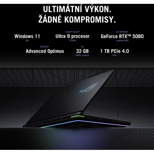 ASUS ROG Strix G16 (G615LW-NEBULA007W) RTX 5080 šedý - Notebooky - Obrázek P4MD000J01