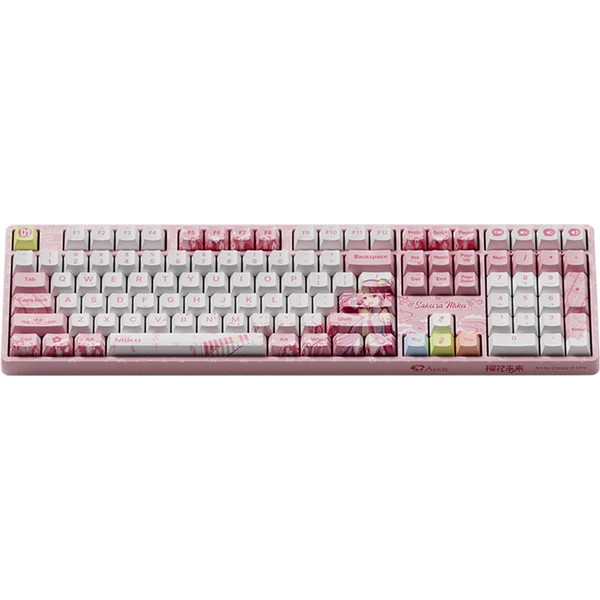 Akko x Sakura Miku 5108B Plus herní klávesnice (US) - Klávesnice - Obrázek P4OG000K01
