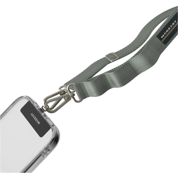 MagEasy Strap Lanyard 20mm univerzální popruh Misty Blue - Popruhy - Obrázek P4Y4000N01