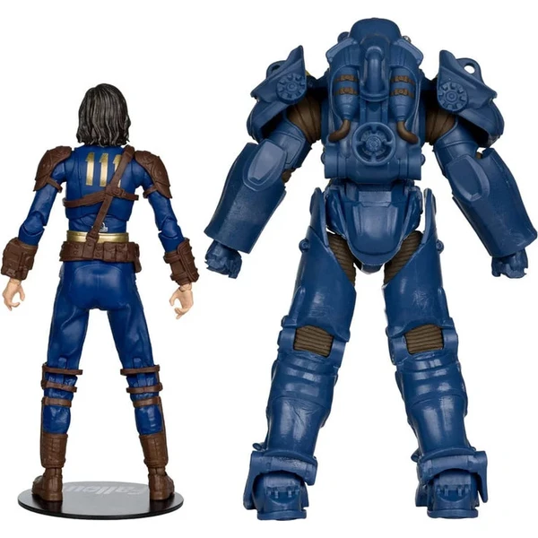 Set dvou figurek McFarlane Toys Fallout 4 - T-60 Vault Tec and Sole Survivor 18 cm - Figurky - Obrázek P56N000K01