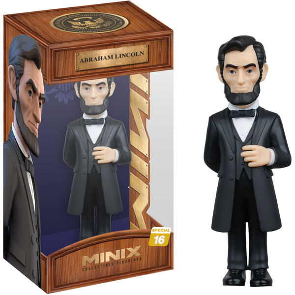 Minix Abraham Lincoln 12 cm Vícebarevná