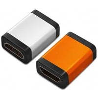 PremiumCord HDMI/HDMI redukce oranžová - Kabely a redukce