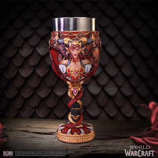 Pohár Nemesis Now World of Warcraft - Alexstrasza 19,5 cm - Hrnky - Obrázek P5BF000P01