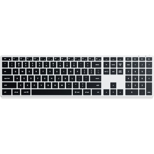 Satechi Slim X3 Bluetooth klávesnice US stříbrná Vesmírně šedá