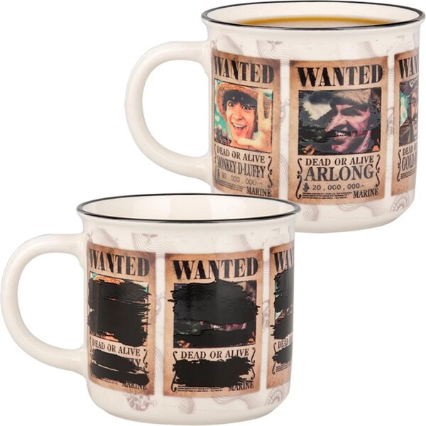 Hrnek Paladone One Piece s měnícím se motivem 460 ml