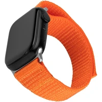 FIXED Nylon Sporty Strap řemínek Apple Watch Ultra 49mm, oranžový - Řemínky