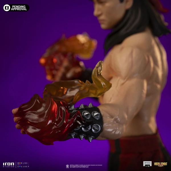 Soška Iron Studios Art Scale 1/10 Mortal Kombat - Liu Kang - Sochy a sošky - Obrázek P5YA000L01