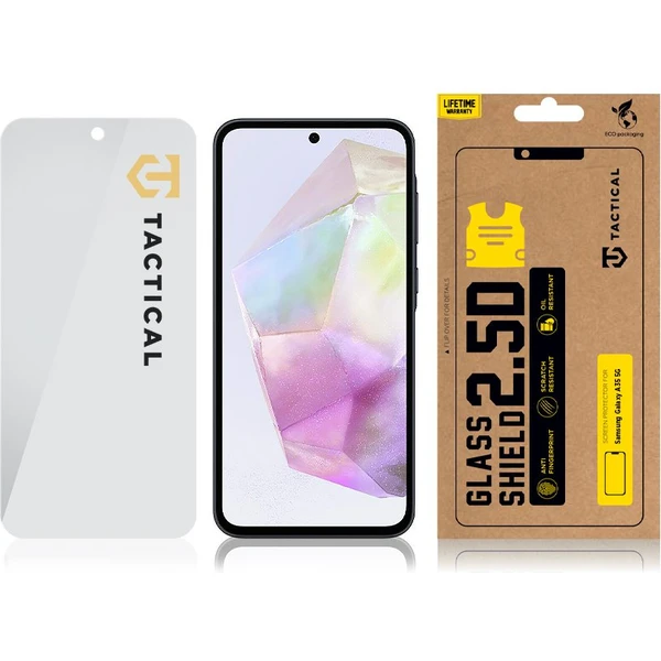 Tactical Glass Shield 2.5D sklo Samsung Galaxy A35 5G čiré - Ochranné folie a skla - Obrázek P683000K01