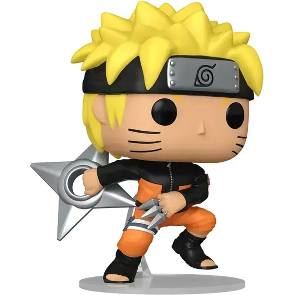 Funko POP! #1843 Animation: Naruto Shippuden - Naruto w/ Shuriken (Šance na chase) (Metallic) - Funko POP! - Obrázek P6DE000L01