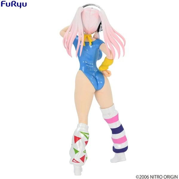 Soška Furyu Super Sonico - Super Sonico Concept Outfit 80's (Blue Version) 18 cm - Sochy a sošky - Obrázek P6IA000P01