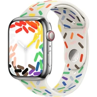 Apple Watch 49/45/44/42mm sportovní řemínek Pride Edition S/M - Řemínky