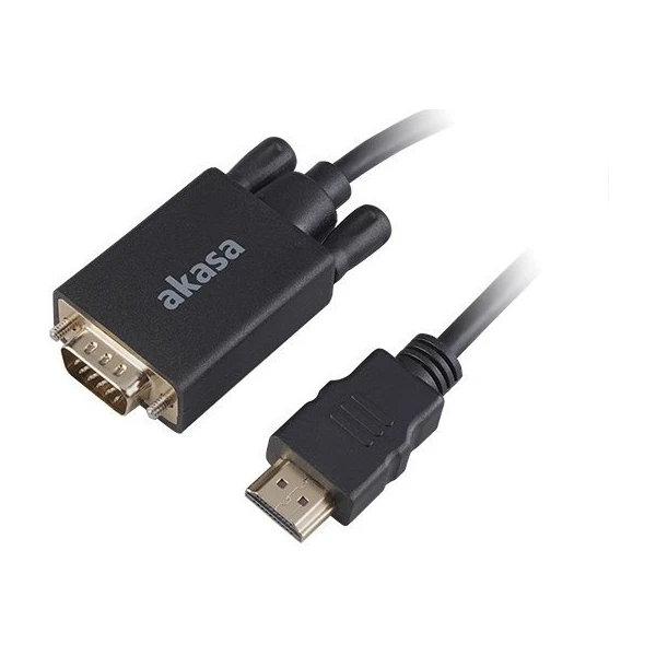 Akasa HDMI/VGA kabel 2m černý - Kabely a redukce - Obrázek P75X600301