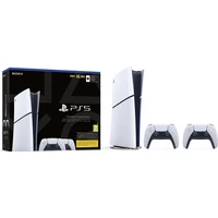 PlayStation 5 Digital Edition 825GB + DualSense Wireless Controller bílý - Konzole