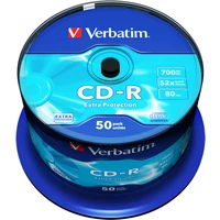 VERBATIM CD-R(50 ks)Spindle/Extra Protection/DL/52x/700MB - Optické disky
