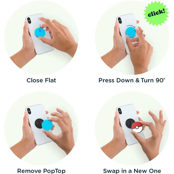 PopSockets PopGrip - Pokeball - Držáky - Obrázek P7X5000O01