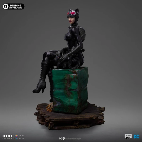 Soška Iron Studios Art Scale 1/10 DC: Gotham City Sirens - Catwoman 20,5 cm - Sochy a sošky - Obrázek P7YA000L01