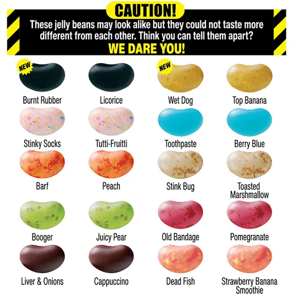 Jelly Beans BeanBoozled 7. edice (krabička) 45g - Cukrovinky - Obrázek P82H000L01