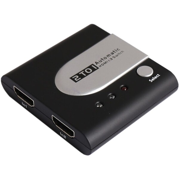 PremiumCord khswit21a HDMI switch 2:1 automatický Černá