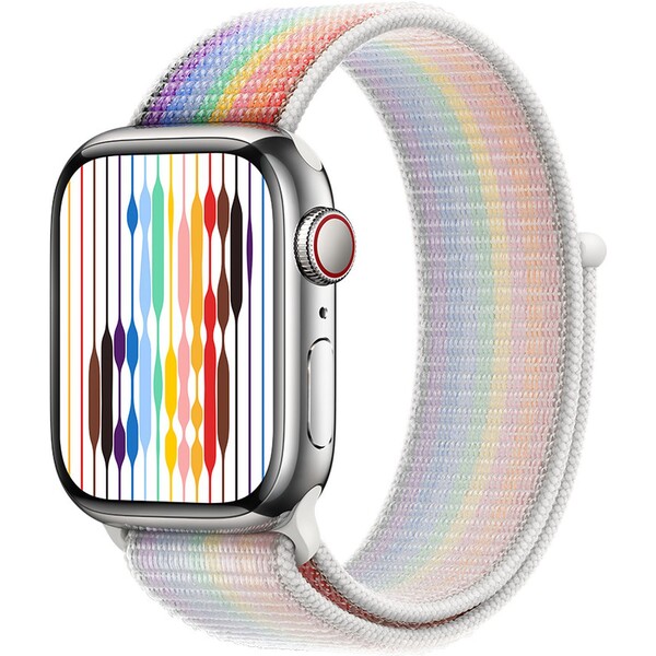 Apple Watch 38/40/41 mm provlékací sportovní řemínek Pride Edition MU9P3ZM/A