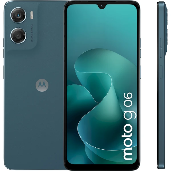 Motorola Moto G06 4/64GB DS GSM PANTONE modrý - Mobilní telefony - Obrázek P8II000K01