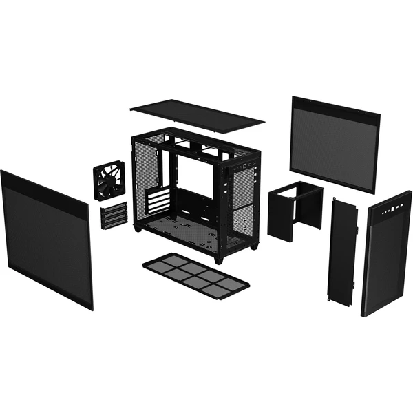 ASUS Prime AP201 skříň černá - Počítačové skříně - Obrázek P8K6000L01