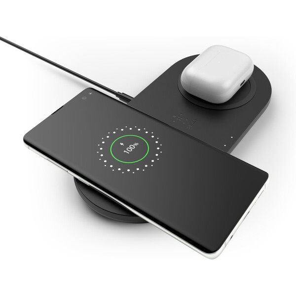 Belkin BOOST CHARGE duální 10W bezdrátová nabíječka černá