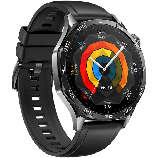 Huawei Watch GT 5 46 mm černá - Chytré hodinky - Obrázek P8TI000K01