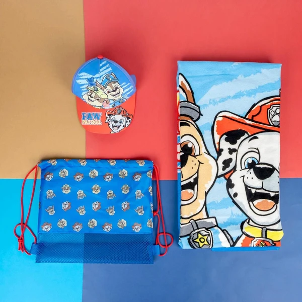 Dětská sada ručníku a kšiltovky Paw Patrol - Dárkové sety - Obrázek P8W5000K01