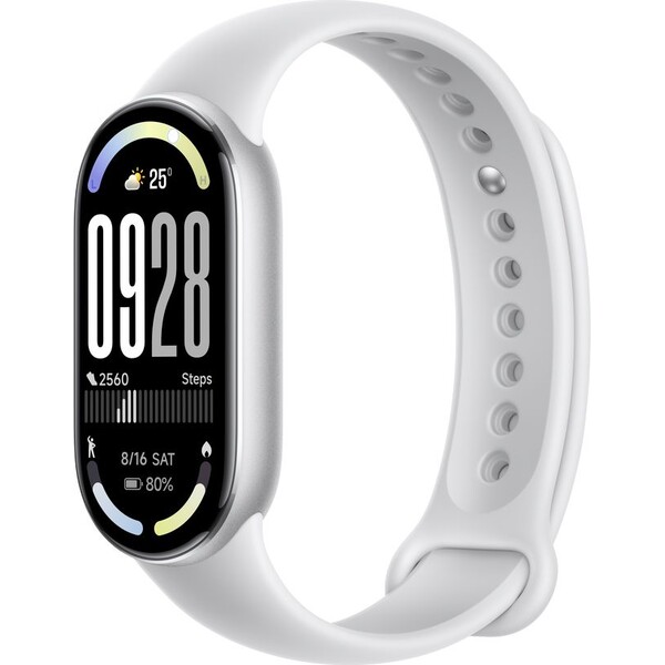 Xiaomi Smart Band 10 Stříbrná