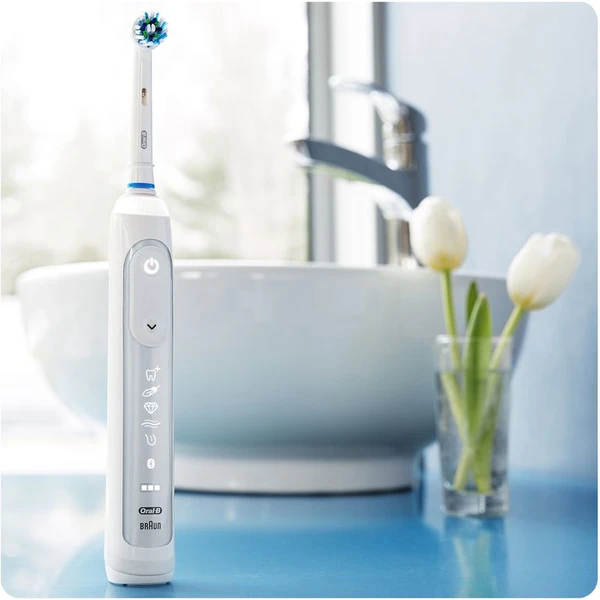 Oral-B Genius 10000 chytrý zubní kartáček bílý - Zubní kartáčky - Obrázek P9FW400301