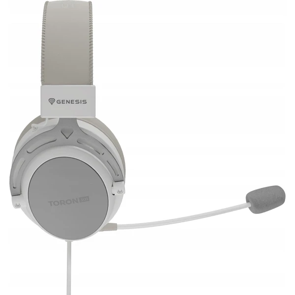 Genesis TORON 301 headset s mikrofonem bílý - Sluchátka - Obrázek P9I5000O01