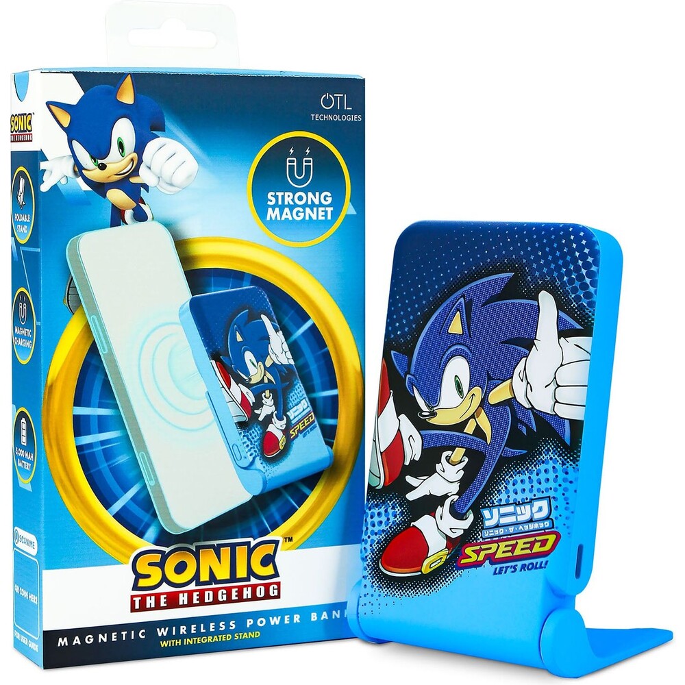 OTL Sonic the Hedgehog magnetická bezdrátová powerbanka