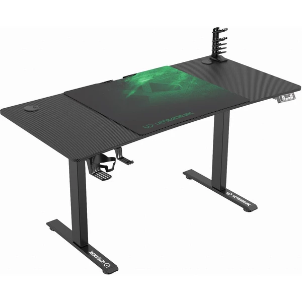 Ultradesk LEVEL V2 herní stůl s nastavitelnou výškou zelený - Stoly - Obrázek P9U6000P01