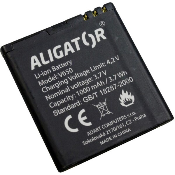ALIGATOR AV650BAL Černá
