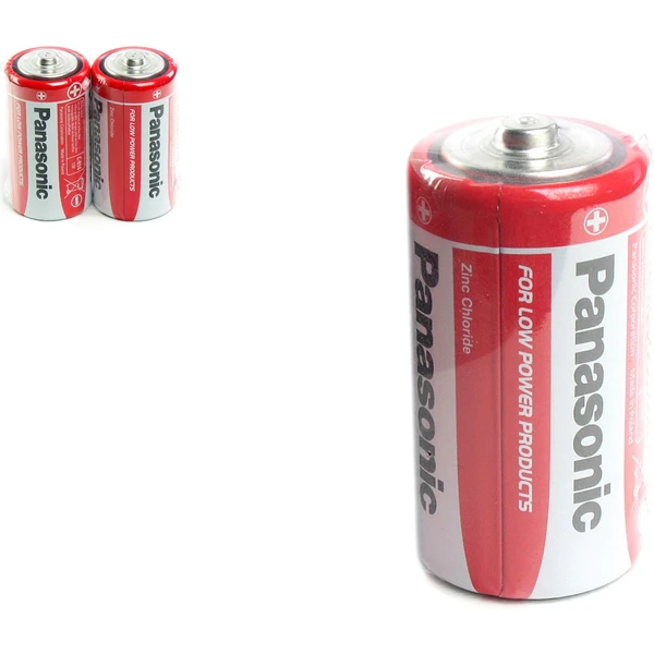 Panasonic Red Zinc C zinkouhlíková baterie (2ks) - Baterie - Obrázek PA43000701