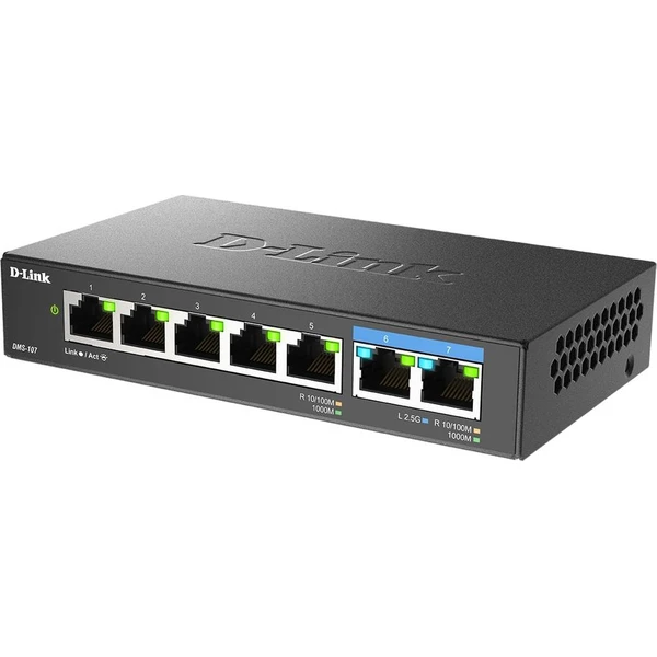 D-Link 7-Port Multi-Gigabit Unmanaged switch - Switche - Obrázek PACL000K01